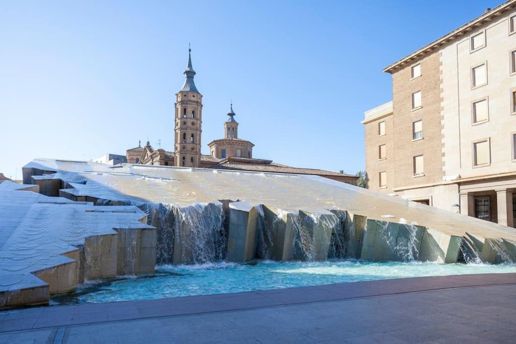Moderno Apartamento En Casco Historico + Desayuno! Saragoça Exterior foto